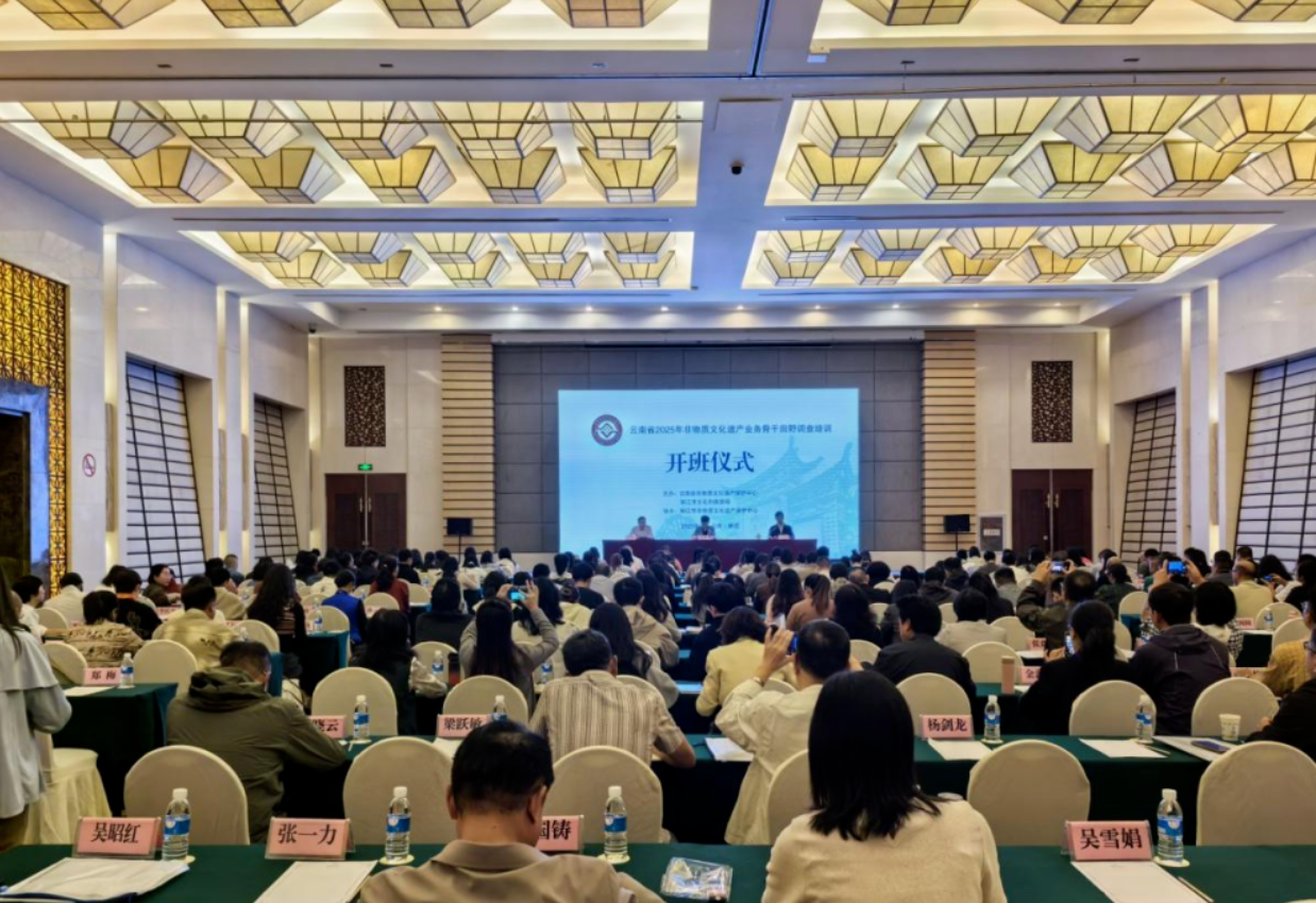 云南省2025年非物质文化遗产业务骨干田野调查培训在丽江开班